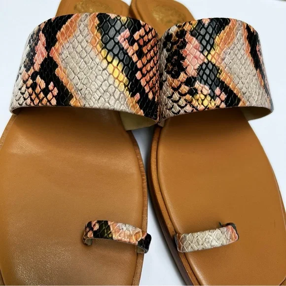 Vince Camuto Yelinda toe loop sandals size 9W/40 - Picture 3 of 9